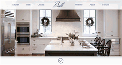 Desktop Screenshot of bellcabinets.com